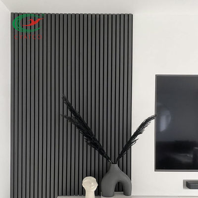 Calidad  Thickness 21mm Wooden Acoustic Panels Moistureproof Sound Absorbing fábrica