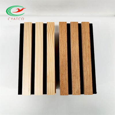 Calidad  Mildewproof MDF Acoustic Wall Panels Interior Multipurpose For Office fábrica