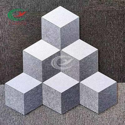 Calidad  Beveled Edge PET Acoustic Sound Tiles Noise Cancelling Practical fábrica
