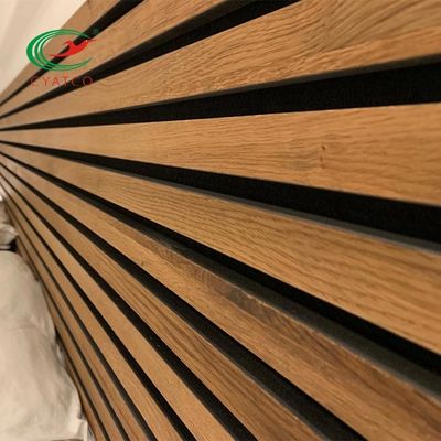 Fonoabsorbente a prueba de humedad de madera de los paneles acústicos del grueso 21m m