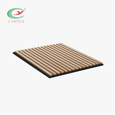 Material inofensivo no tóxico de madera insonoro del ANIMAL DOMÉSTICO del MDF de los paneles acústicos