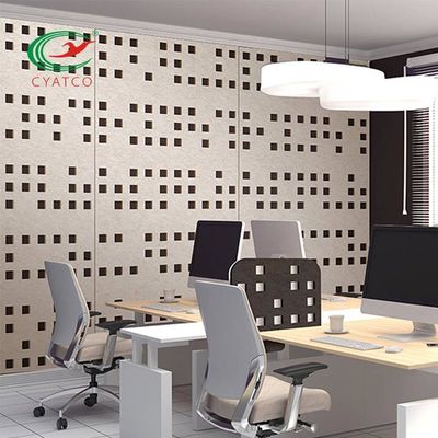 Grueso amistoso incombustible 9m m de Eco de los paneles acústicos del ANIMAL DOMÉSTICO del lugar de trabajo 12m m