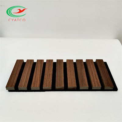 Chapa de madera multiusos sana laminada techo del panel acústico