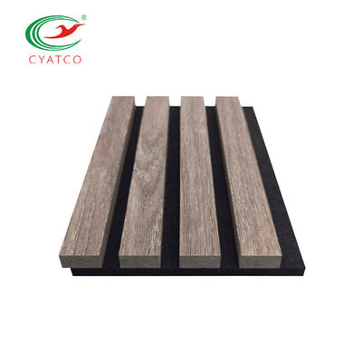 El panel acústico de madera multiusos, tablero de madera de la prueba inofensiva de los sonidos