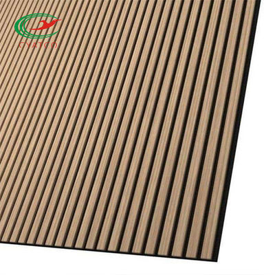 El panel de pared acústico insípido del listón Multiscene fonoabsorbente