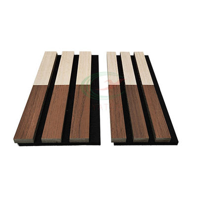 El panel acústico sano de madera del FSC chapea Mildewproof para la sala de estar