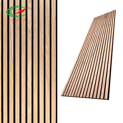 Material de madera sano del ANIMAL DOMÉSTICO del panel acústico del grueso 21m m multiusos