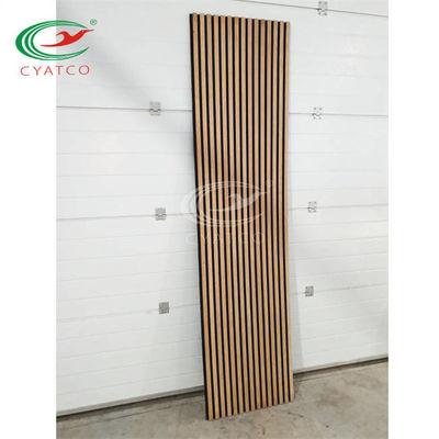 Techo de madera acústico insípido incombustible, el panel acústico fonoabsorbente inodoro
