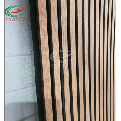 Fuego acústico de madera multiusos de los paneles de pared clasificado para el estudio
