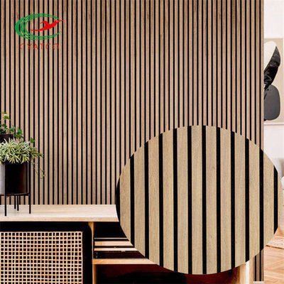Fuego acústico de madera multiusos de los paneles de pared clasificado para el estudio