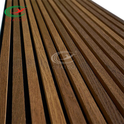 Artículo natural acústico insípido residencial de la nuez de los paneles de pared