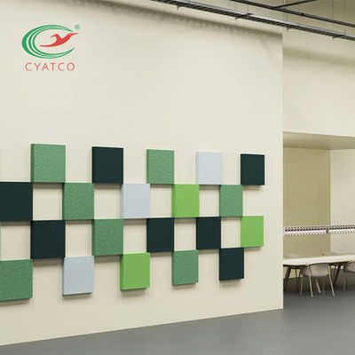 El sonido acústico reciclado de la pared teja el establo a prueba de humedad decorativo