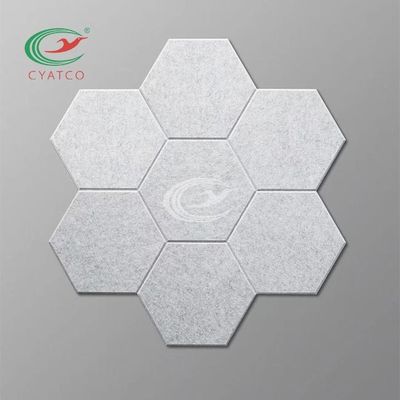 Peso ligero fonoabsorbente del hexágono de los paneles de Multiscene inodoro