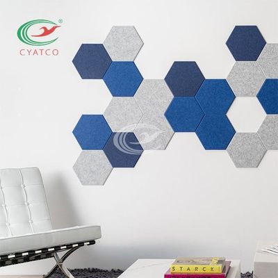 Los paneles acústicos Eco práctico del hexágono insonoro del OEM amistoso