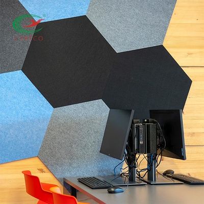 Los paneles acústicos Eco práctico del hexágono insonoro del OEM amistoso