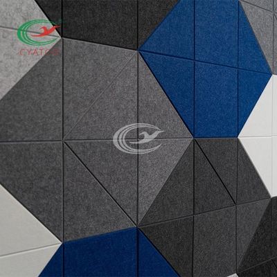 Los paneles acústicos Eco práctico del hexágono insonoro del OEM amistoso