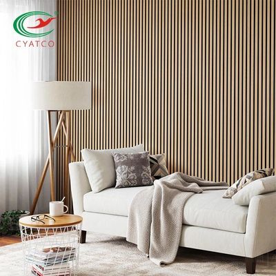 Inofensivo ignífugo de madera interior de los paneles de pared del listón de la madera