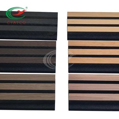 Material no tóxico amistoso acústico de Eco de los paneles de pared del MDF