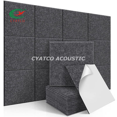 Panel de pared de feltro a prueba de sonido de espesor de 15 mm para salones de clases de clase El